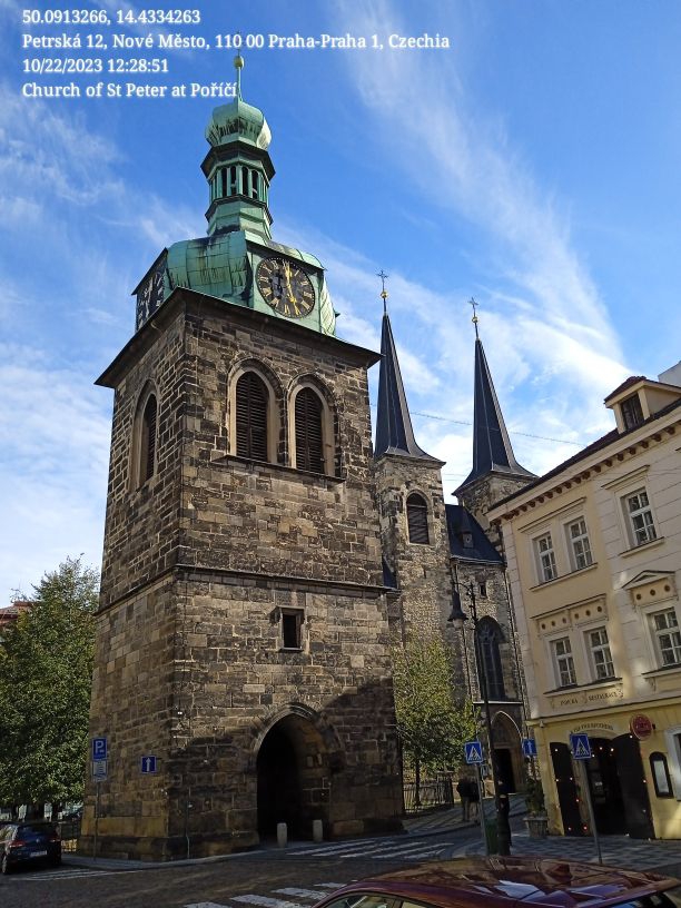 Church of St Peter at Poříčí